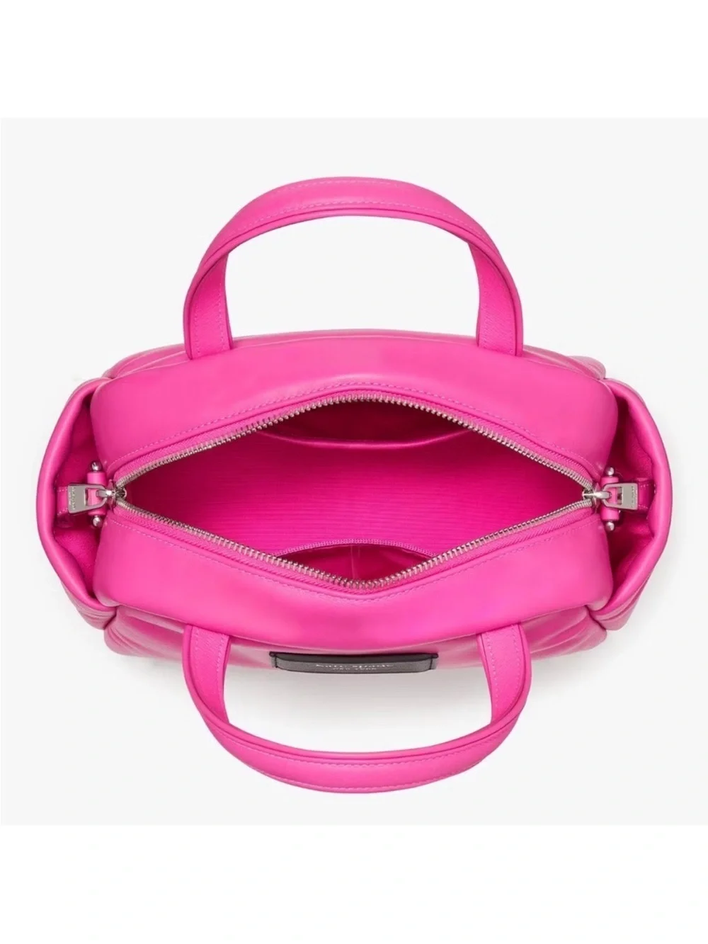 Kate Spade Puffed Satchel Crossbody Vivid Snapdragon